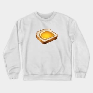 Honey Toast Bread Sandwich Bee Beekeeper Vintage Since Yummy Kawaii Coffee Crewneck Sweatshirt